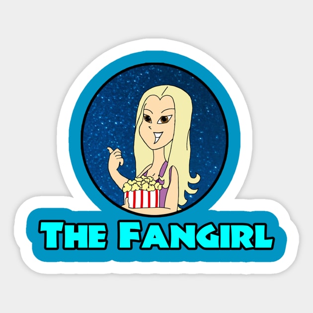 The Fangirl YouTubers Round Icon Sticker by thefangirl